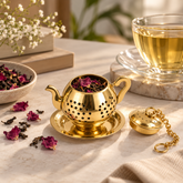 Golden Teapot Tea Infuser