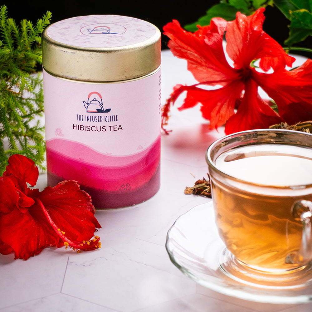 Hibiscus Iced Green tea