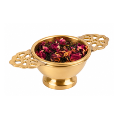 Vintage Gold Tea Strainer