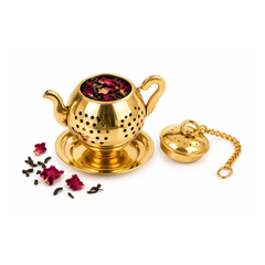 Golden Teapot Tea Infuser