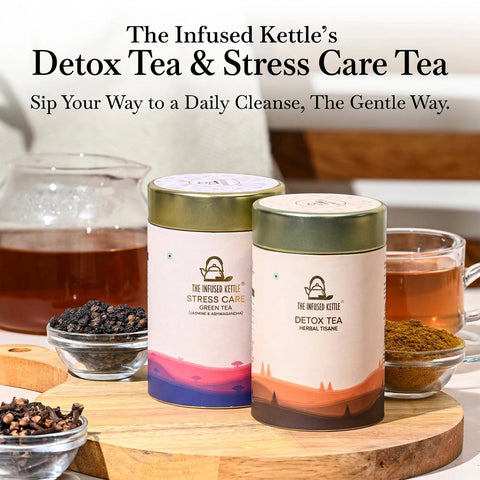 Stress & Detox Tea Wellness Combo