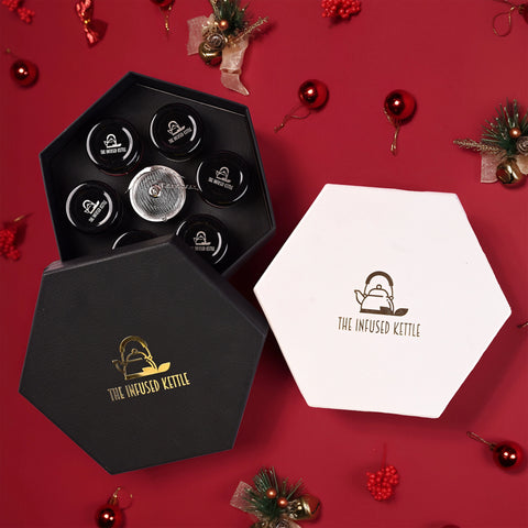 Serenity Tea Box - 6 Blended Tea With Infuser