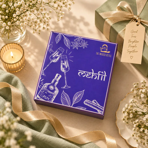 Mehfil Box - 4 Blended Teas In Test Tubes