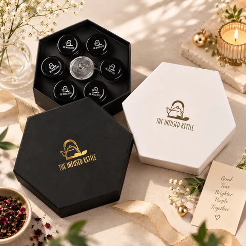 Serenity Tea Box - 6 Blended Tea With Infuser